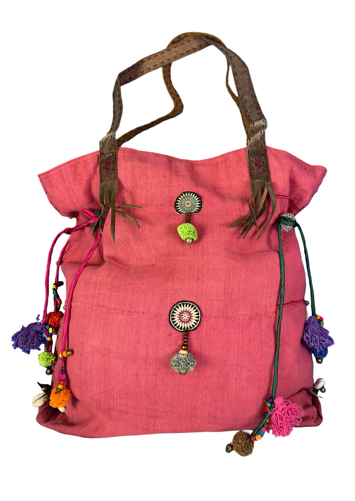 Rebel Without a Cause - Large Vintage Boho Shoulder Bag