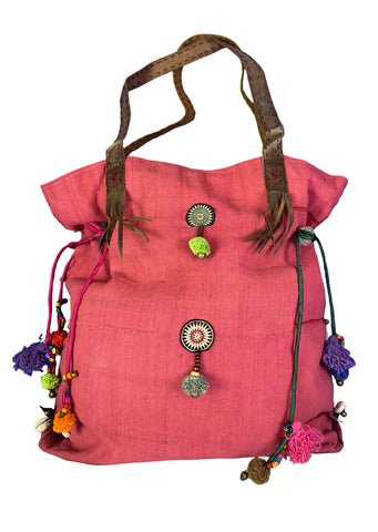 Rebel Without a Cause - Large Vintage Boho Shoulder Bag