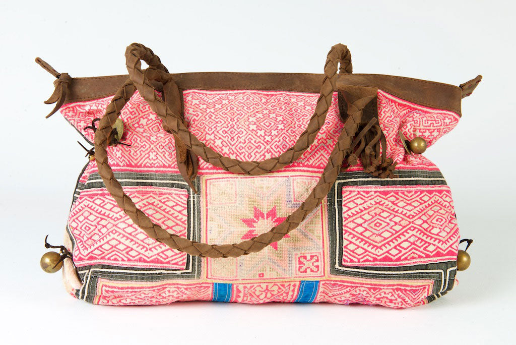 Breakfast at Tiffanys - Large Boho Shoulder Bag - Bohemian Handbag