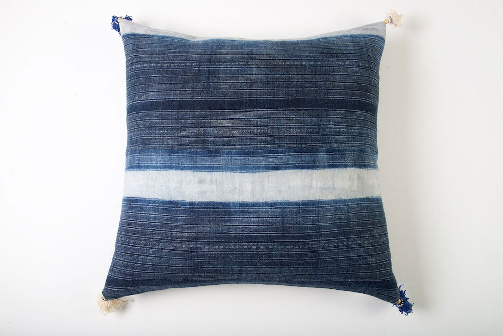 Hmong Batik Tribal Cushion 60cm x 60cm Hmong Batik Tribal Cushion 60cm x 60cm