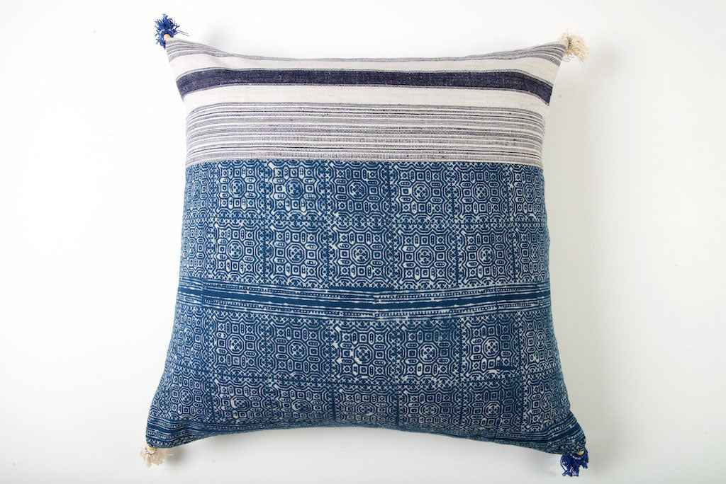 Hmong Tribal Cushion 60cm x 60cm Hmong Tribal Cushion 60cm x 60cm