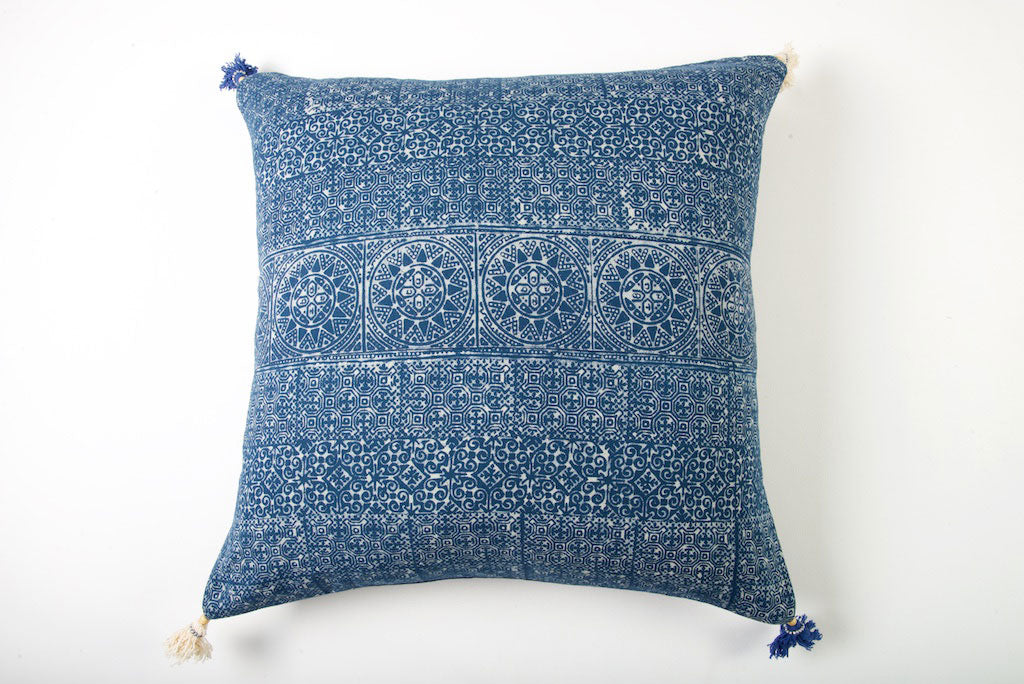 Hmong Tribal Cushion 60cm x 60cm Hmong Tribal Cushion 60cm x 60cm