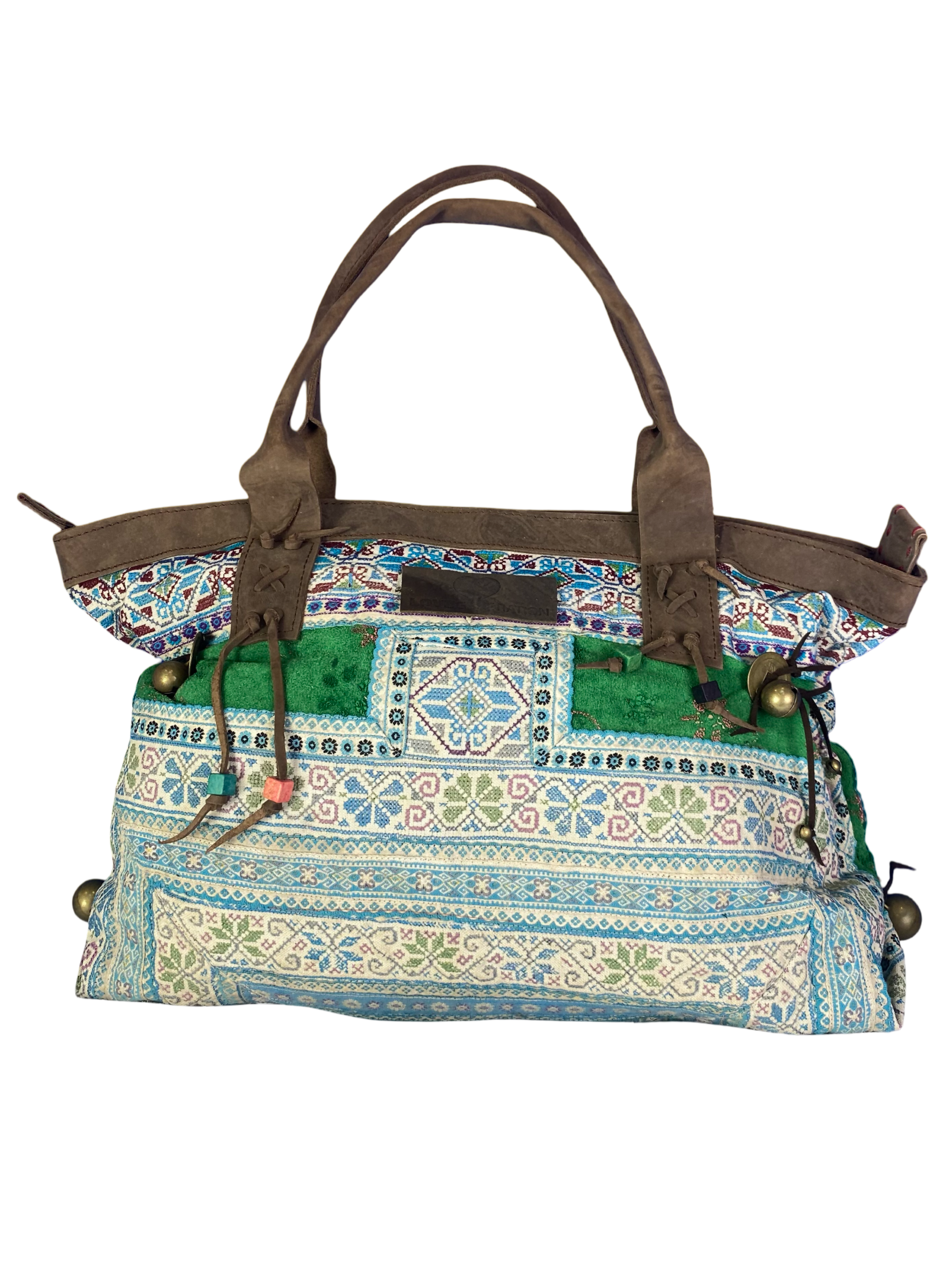 Breakfast at Tiffanys - Large Boho Shoulder Bag - Bohemian Handbag