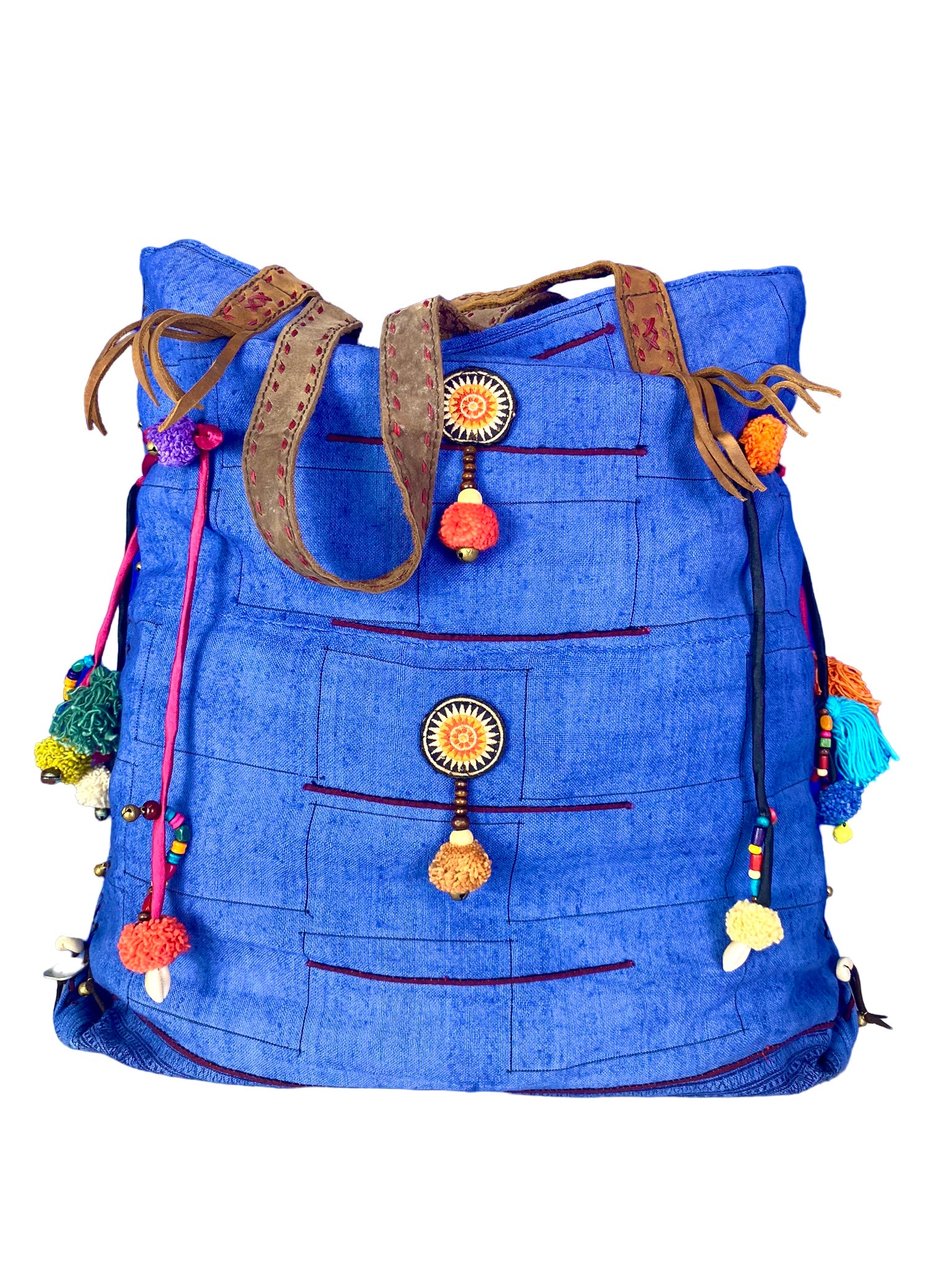 Rebel Without a Cause - Large Vintage Boho Shoulder Bag
