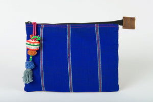 iPad Case, Bohemian in Pink and Blue One Of A Kind Made From Vintage Hmong Tribal Fabric